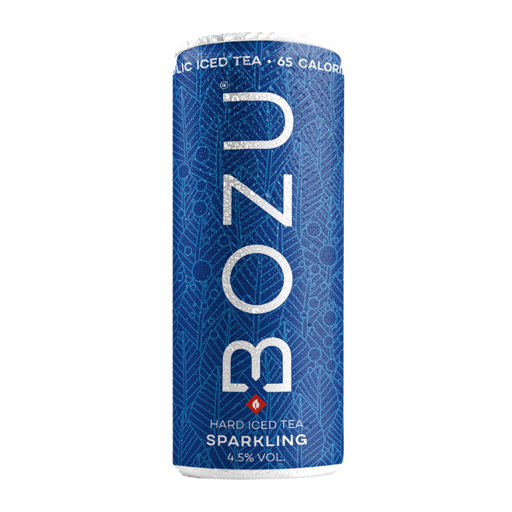 BOZU HARD ICE TEA SPARKLING BLIK - 12X 25 CL